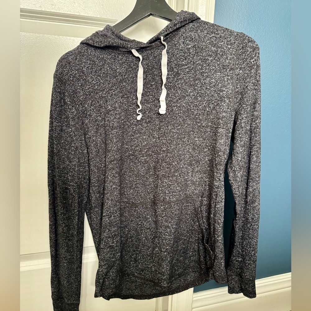 J. Crew Mercantile Men’s Charcoal lightweight Hoodie